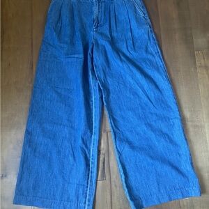 Madewell Light Blue Denim Trousers